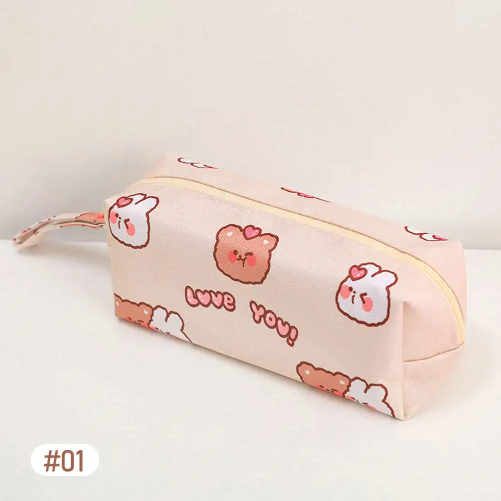 Bear Buddy Double Pencil Case