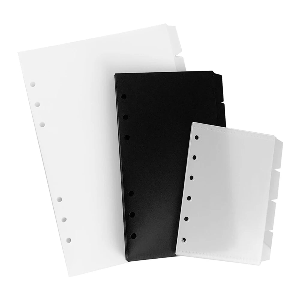 A6/A7 Binder Index Dividers & Filing Pages