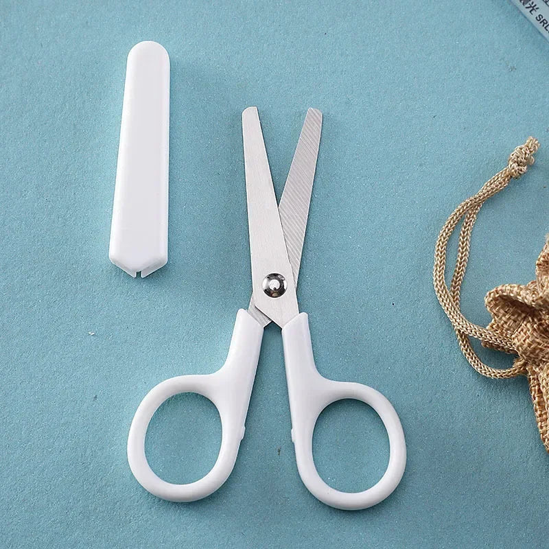 HARKO Stainless Steel Small Safety Scissors with Protective Sleeve