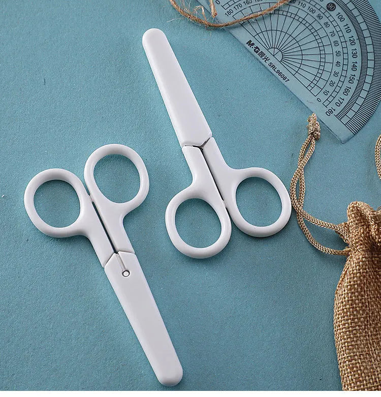 HARKO Stainless Steel Small Safety Scissors with Protective Sleeve