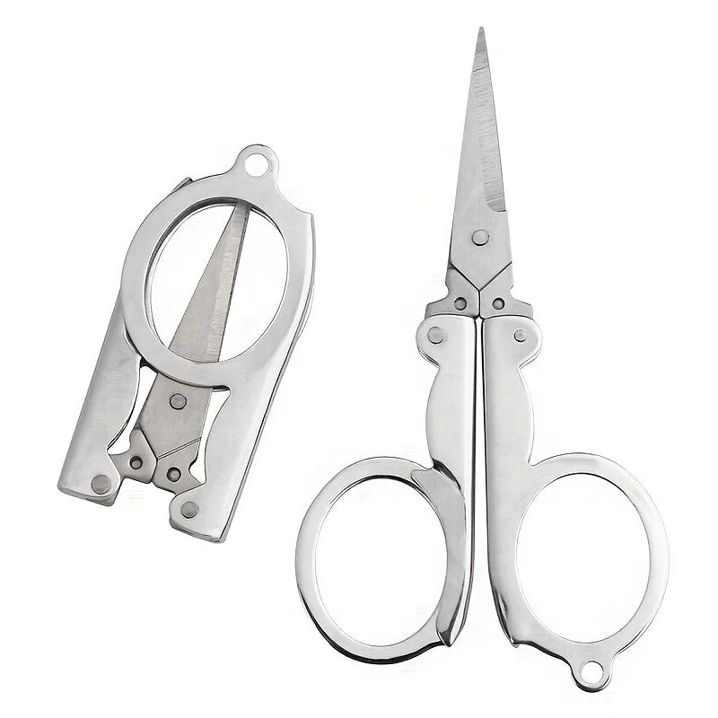 Stainless Steel Foldable Scissors Set