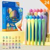 Splash-Free Non-Toxic Crayon Set – Washable 12/18/24