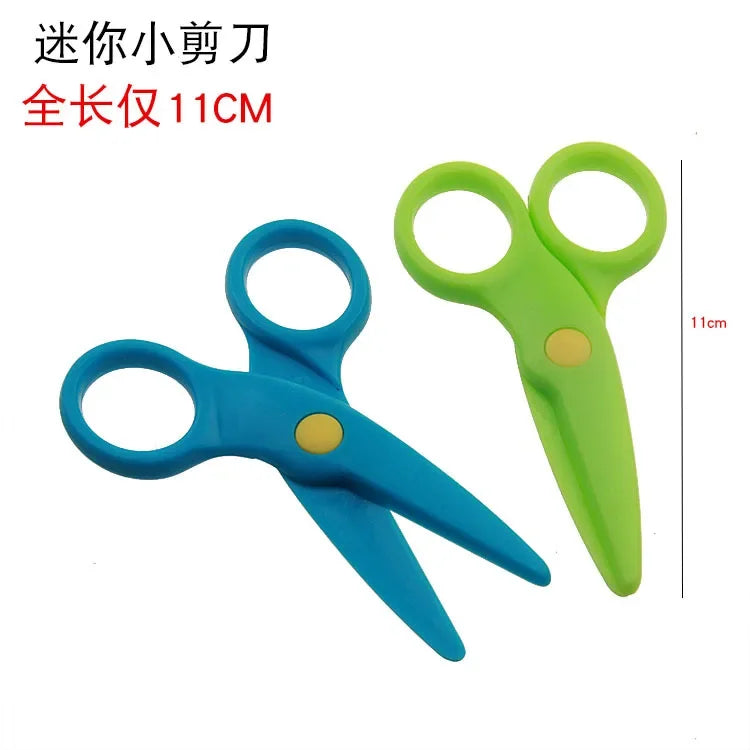 Kids' Safety Plastic Hand Scissors