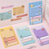 80 Sheets Cartoon Animal Sticky Notes