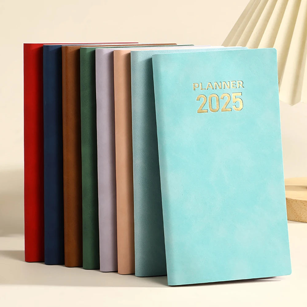 2025 A6 Daily & Weekly Agenda Planner Notebook