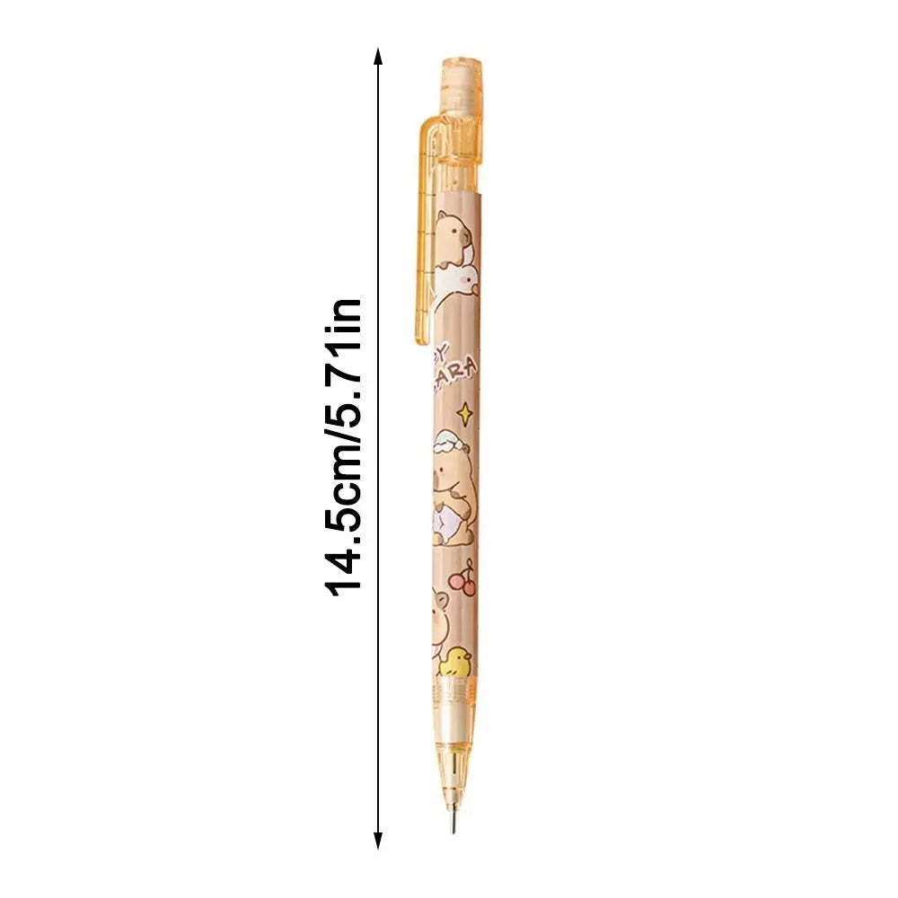 6pcs 0.5mm Capybara Mechanical Pencils