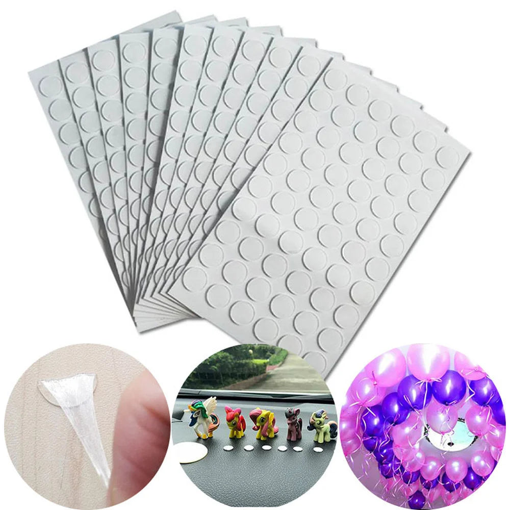 50pcs Round Double-Sided Adhesive Acrylic Glue Dots