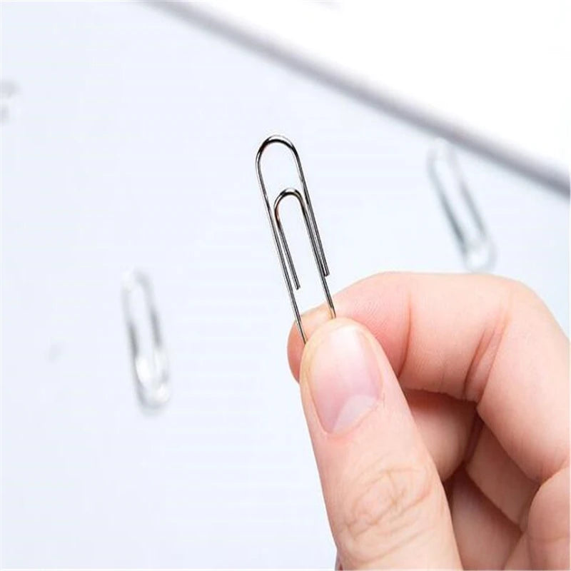 50/100/200PCS Metal Paper Clips