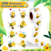 Buzzing Bee Cartoon Stickers Pack