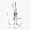 Stainless Steel Foldable Scissors Set