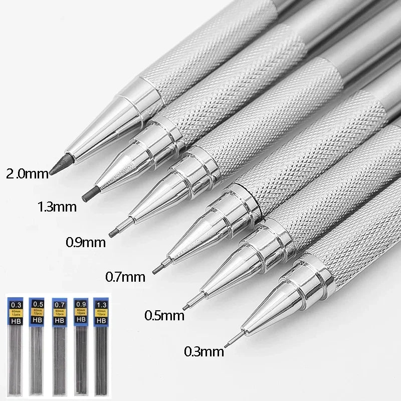 Metal Mechanical Pencil Set