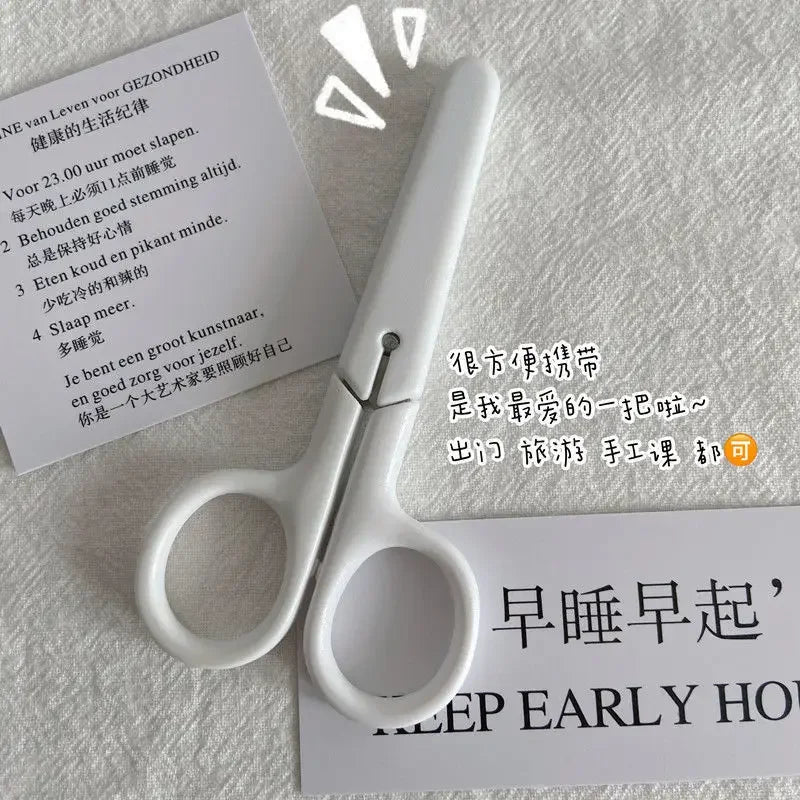 HARKO White Portable Hand Scissors