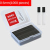 Precision Pro 1000Pcs Mechanical Pencil Core Refills - 0.5 & 0.7mm 2B