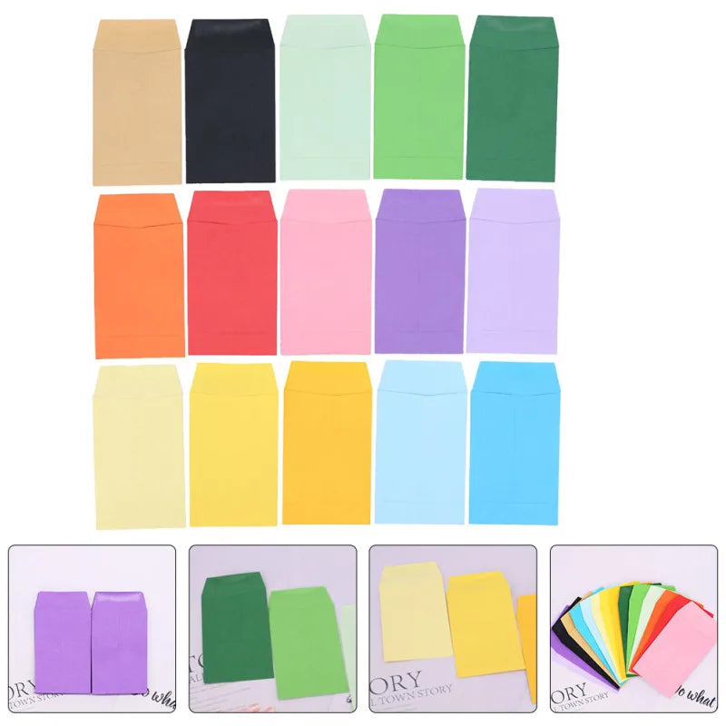 Colorful Cash Envelopes Set