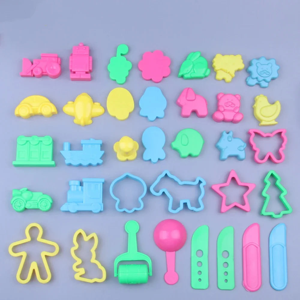 ClayPlay Creativity Set – 8/9 Pcs Colorful DIY Clay Tools