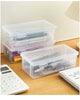 MOONBIFFY Large Capacity Transparent Pencil Case