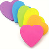 8 Colors Heart-Shaped Sticky Notes