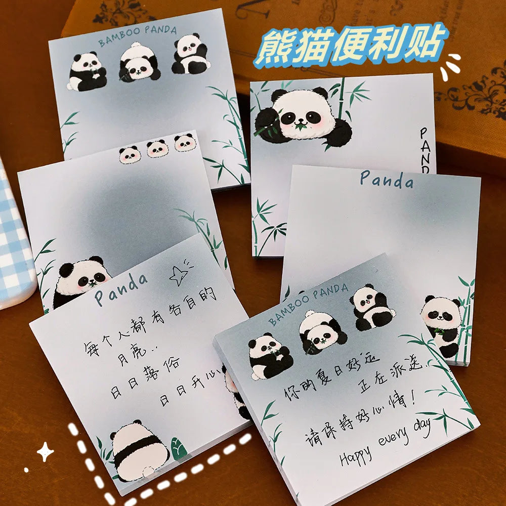 50pcs Panda Sticky Notes