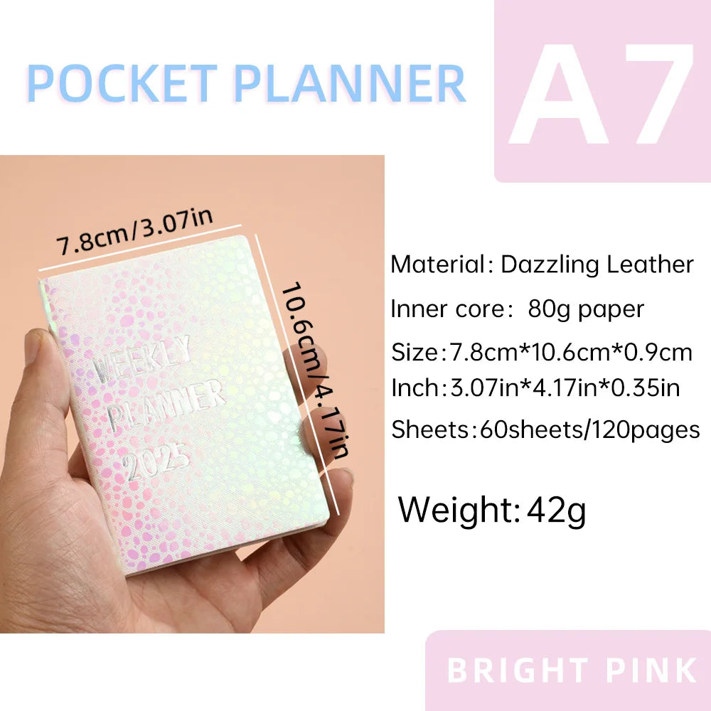 365 Days A7 Colorful Pocket Diary