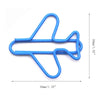 10 Pieces Airplane-Shaped Metal Paper Clips