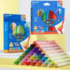 Splash-Free Non-Toxic Crayon Set – Washable 12/18/24