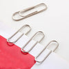 500/300/100/50PCS Silver Metal Paper Clips