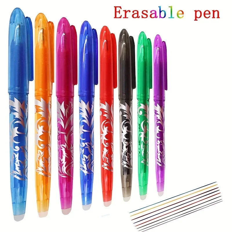 8/4pcs Multi-Color Erasable Gel Pens