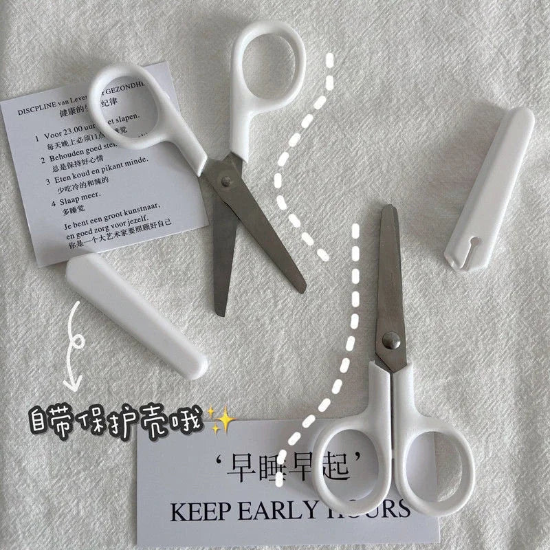 HARKO White Portable Hand Scissors