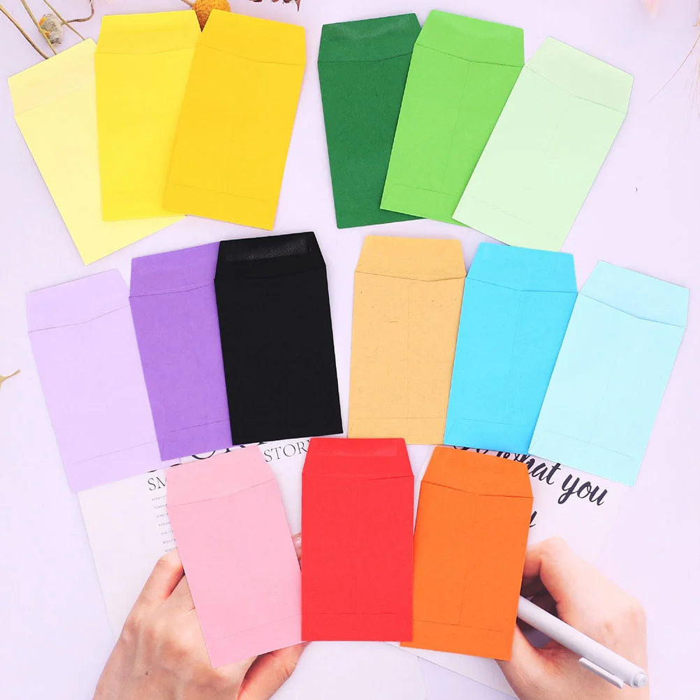 Colorful Cash Envelopes Set