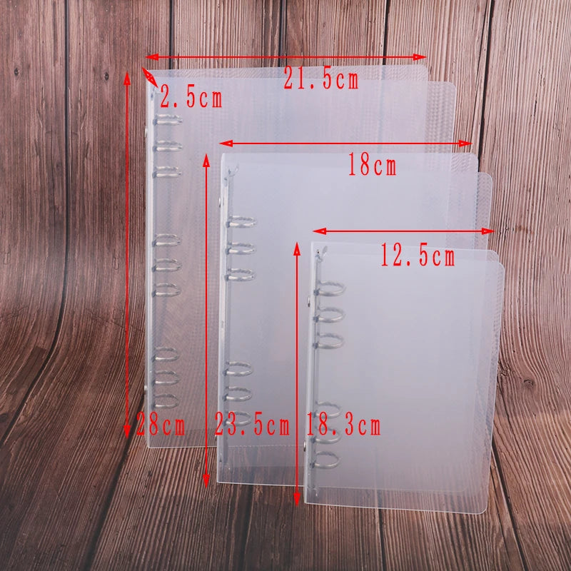 Creative Transparent Twill PP Binder