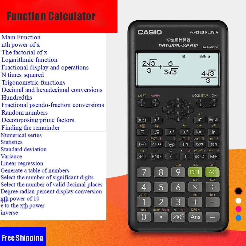 Calc-Master FX-82ES Plus A