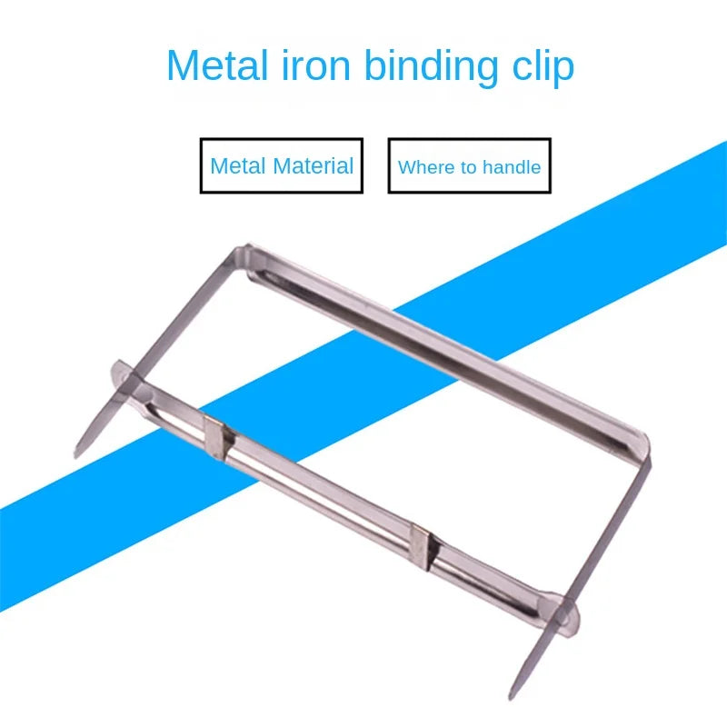 45pcs Metal Binding Clips