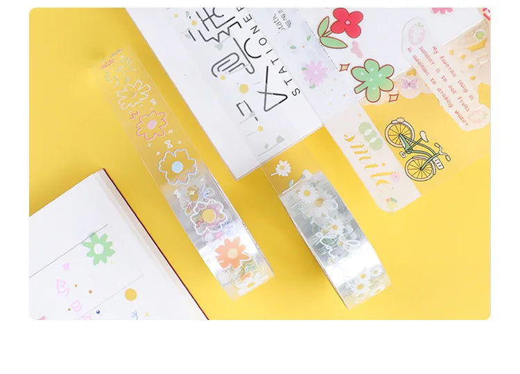 Floral Elegance: 5-Roll Washi Tape Collection