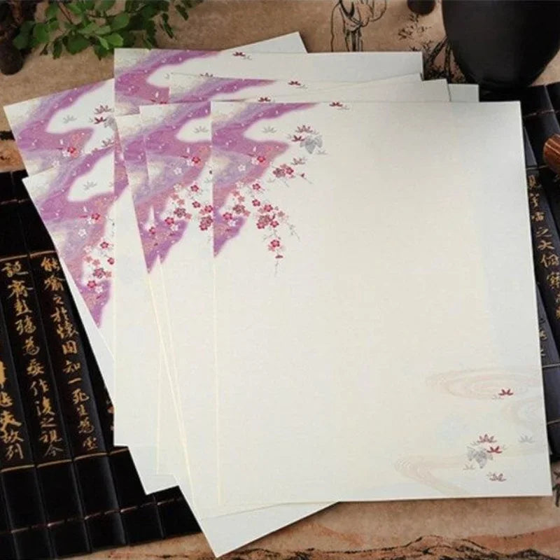 8 Sheets Chinese Landscape Writing Paper