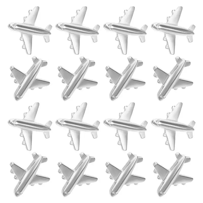 SkyHigh Chic: Airplane Metal Push Pins