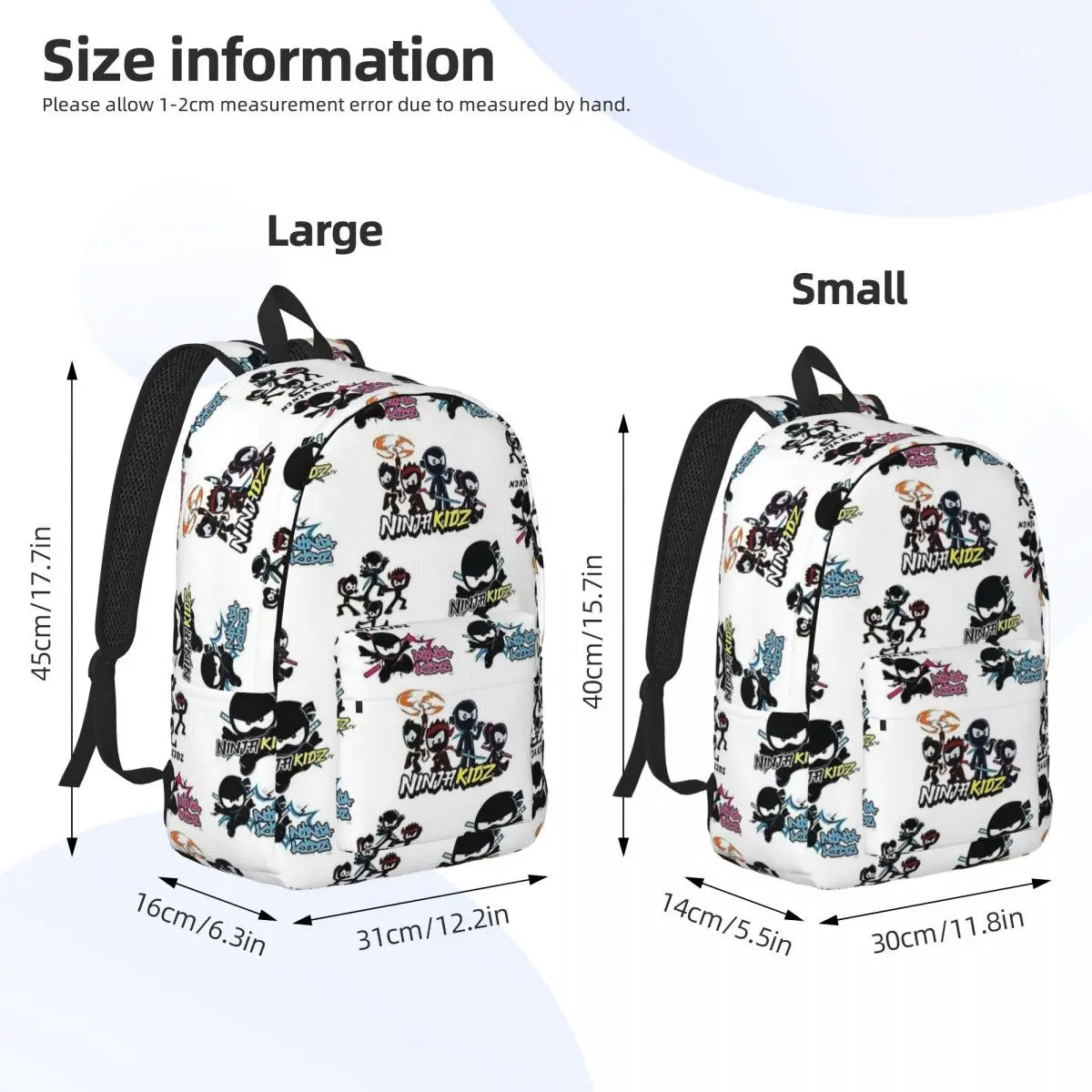 Canvas Daypack for Teens and Students