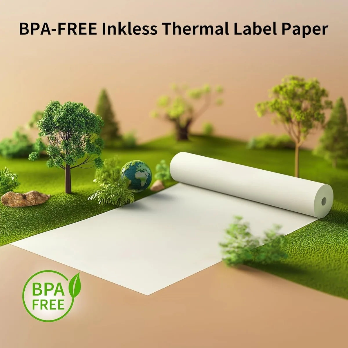 A4 Continuous Thermal Paper - 100 Sheets, Quick Dry & Long-Term Storage