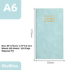 2025 A6 Daily & Weekly Agenda Planner Notebook