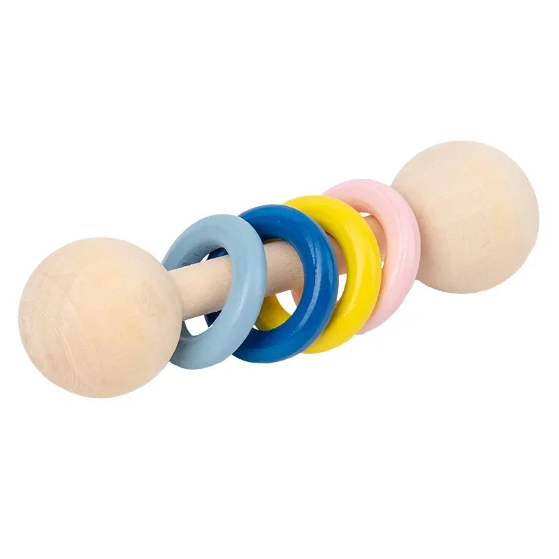 MOONBIFFY Kids Wooden Cartoon Castanets