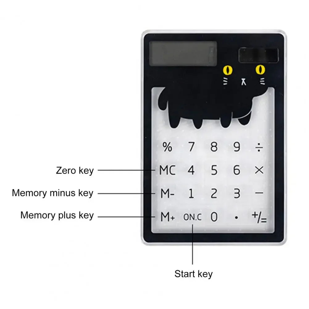 Transparent Kawaii Calculator