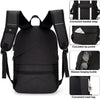 Fashionable Multi-Pocket Neutral Backpack