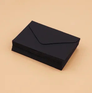 20PCS Mini Blank Kraft Window Envelopes