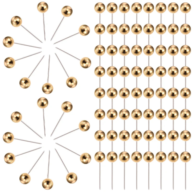 Golden Artistry Push Pins – 400pcs