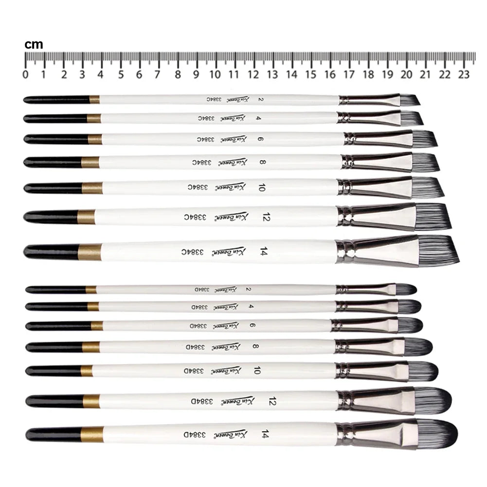 Pure Carbon Professional Artist Brush Set