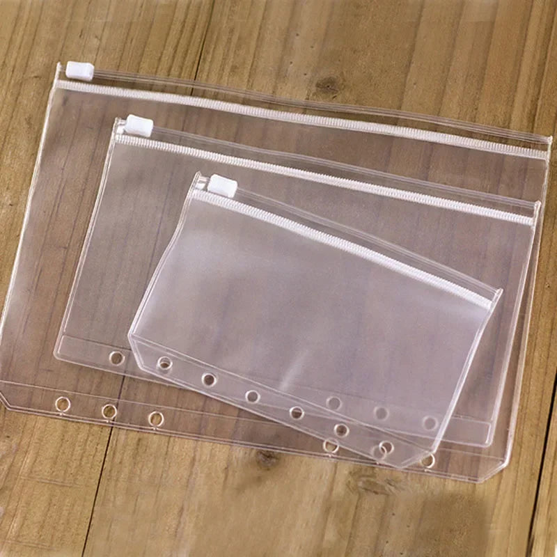 5pcs Transparent File Holder Pouches