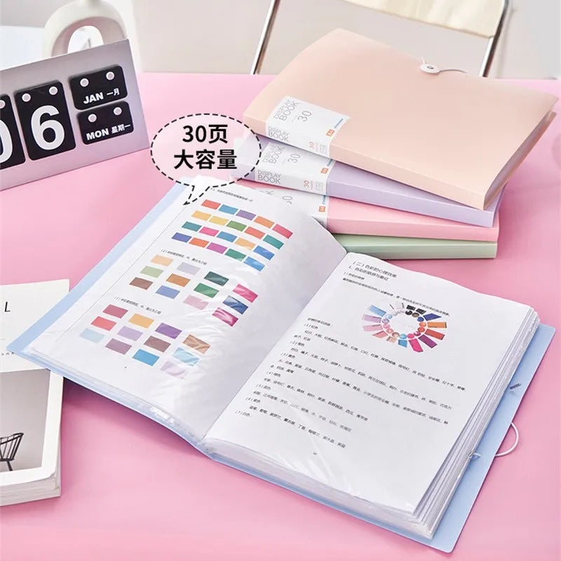 A4 File Folder Display Book