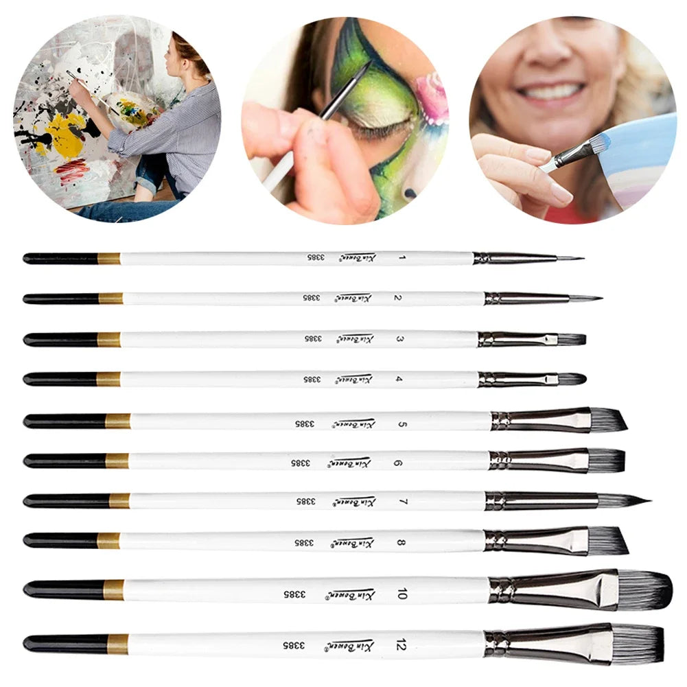 Pure Carbon Professional Artist Brush Set