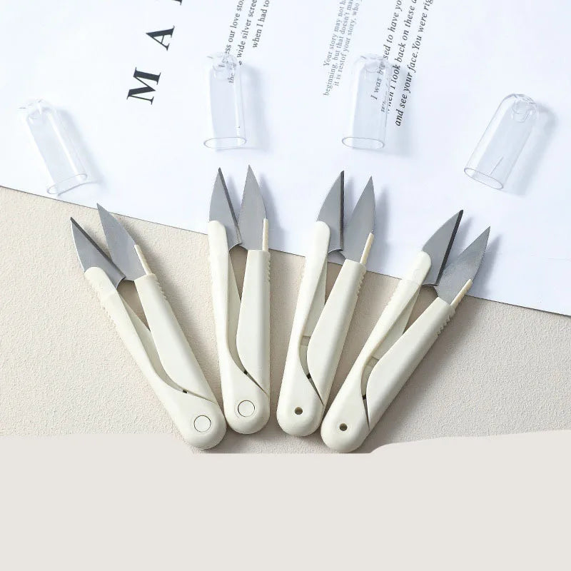 Stainless Steel Spring Scissors with Cover