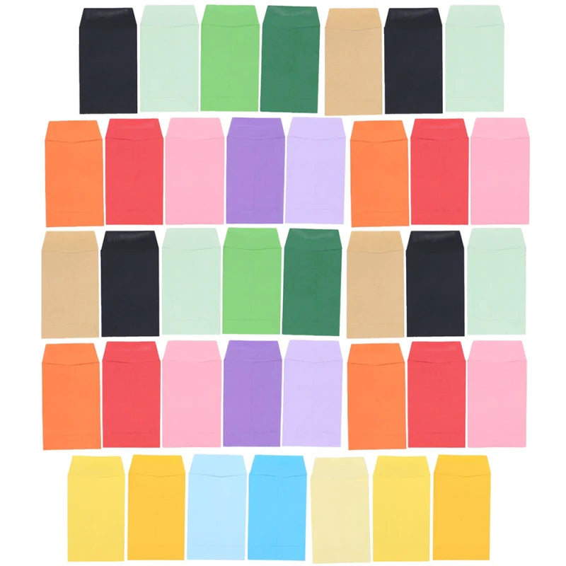 Colorful Cash Envelopes Set