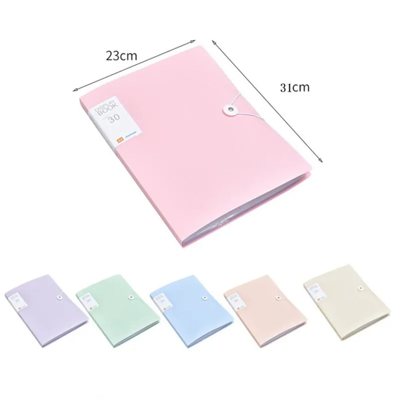 A4 File Folder Display Book